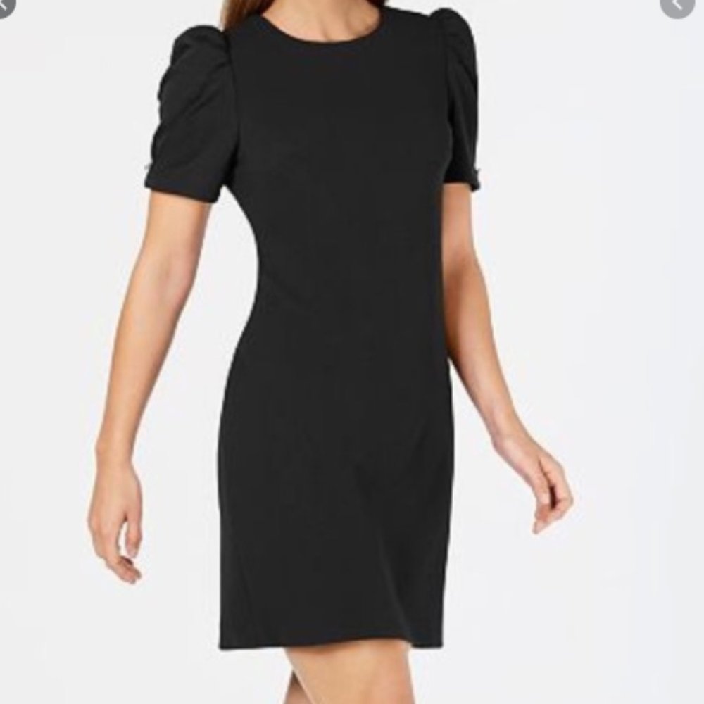 Puff Sleeve CocktailDress - Romeo & Juliet Couture